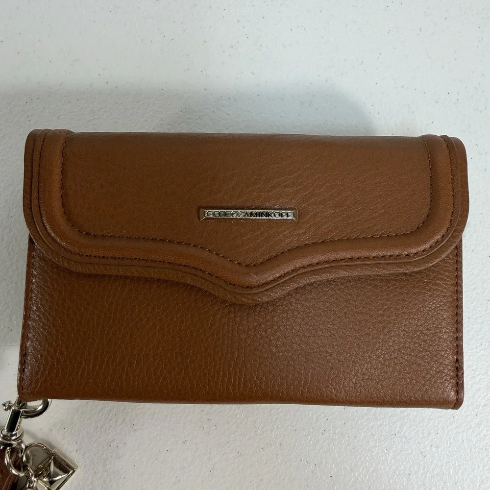 Rebecca Minkoff Universal Wristlet‎ Wallet Genuine Leather ID Credit Card Holder